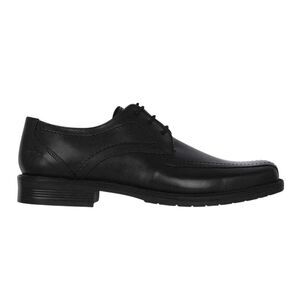 Lee Cooper Mens Glinton Leather Low Heel Shoes / Black